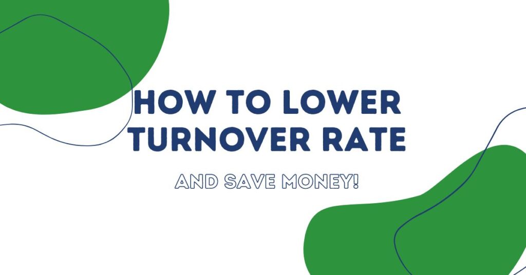 how to lower turnover rate