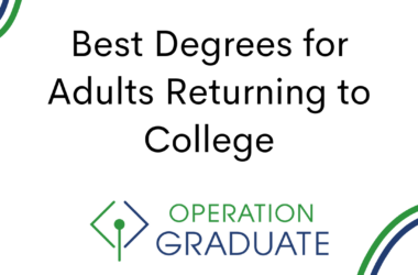 best degrees for adults returning to college